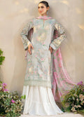 IX Embroidered Lawn Suits Unstitched 3 Piece - IZ24FL SFL-07 GLEAM
