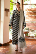 CHINA SILK BLACK SKIN POLKA