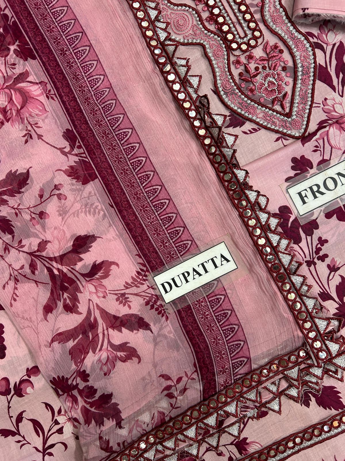 Aneela's pink leaves