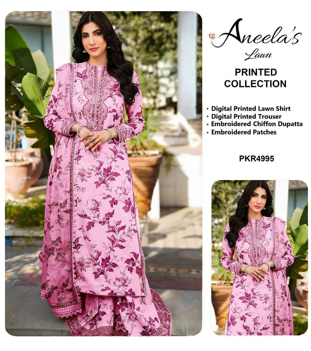 Aneela's pink leaves