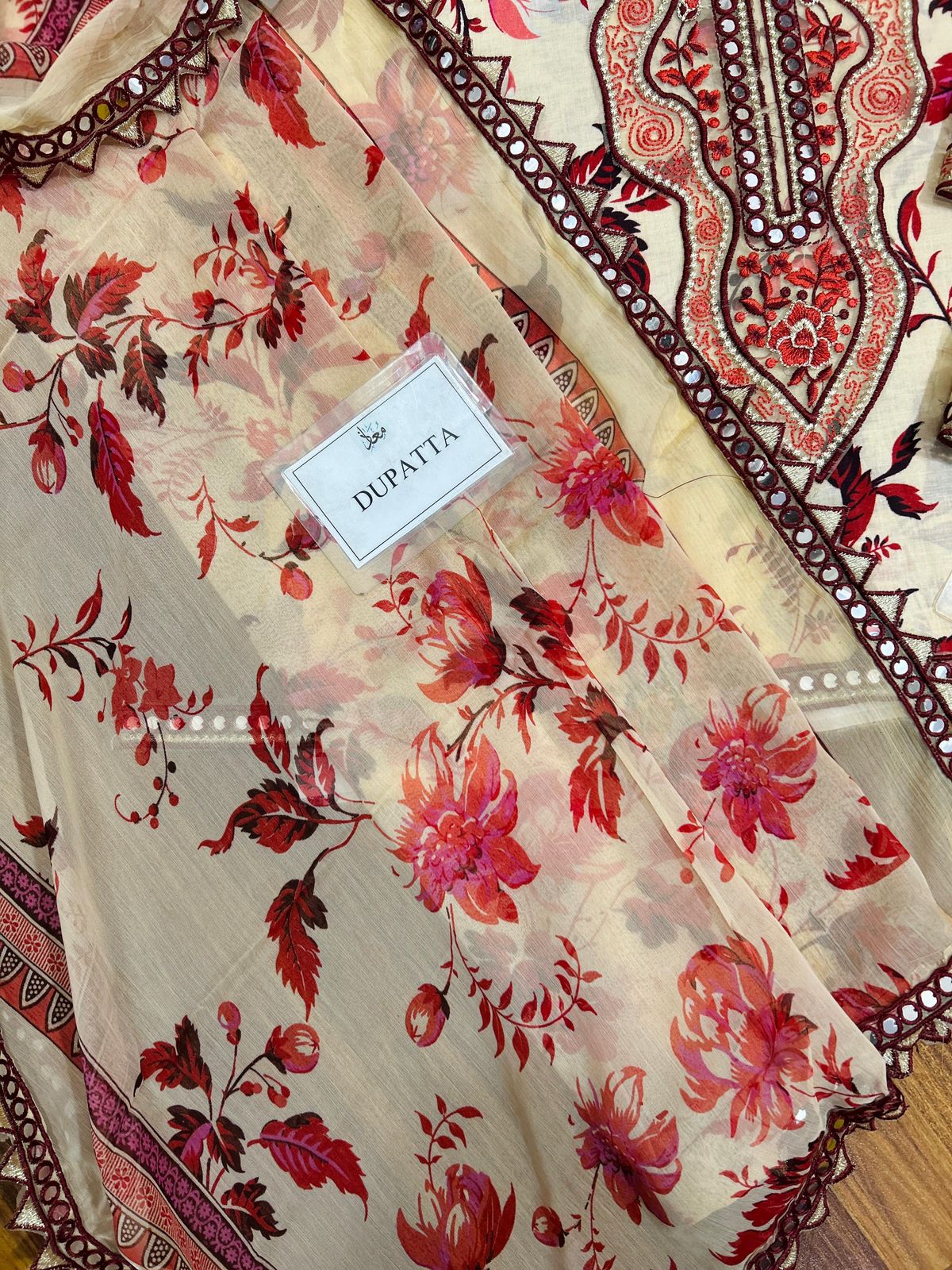 Aneela's peach leaves