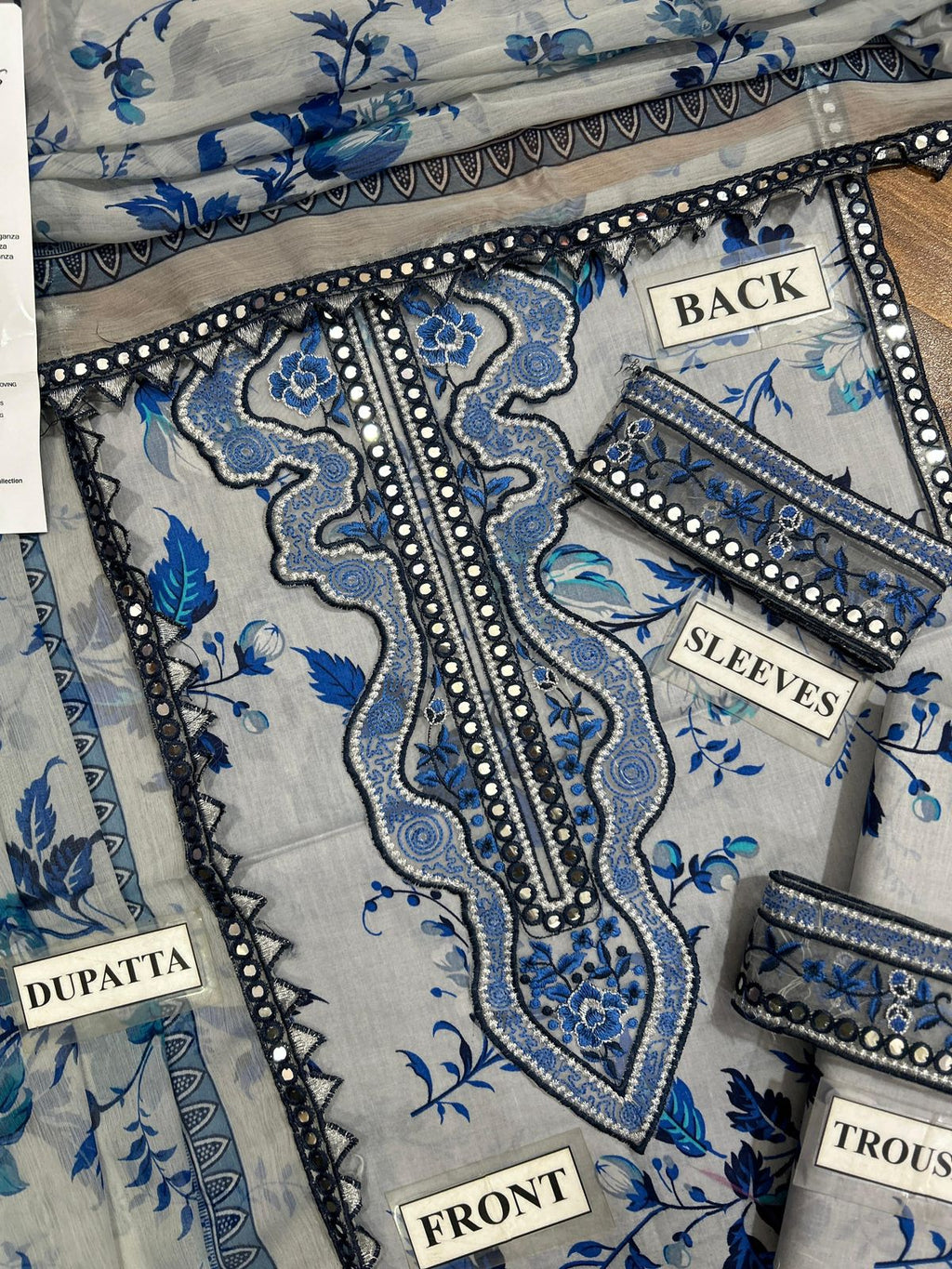 Aneela's blue leaves