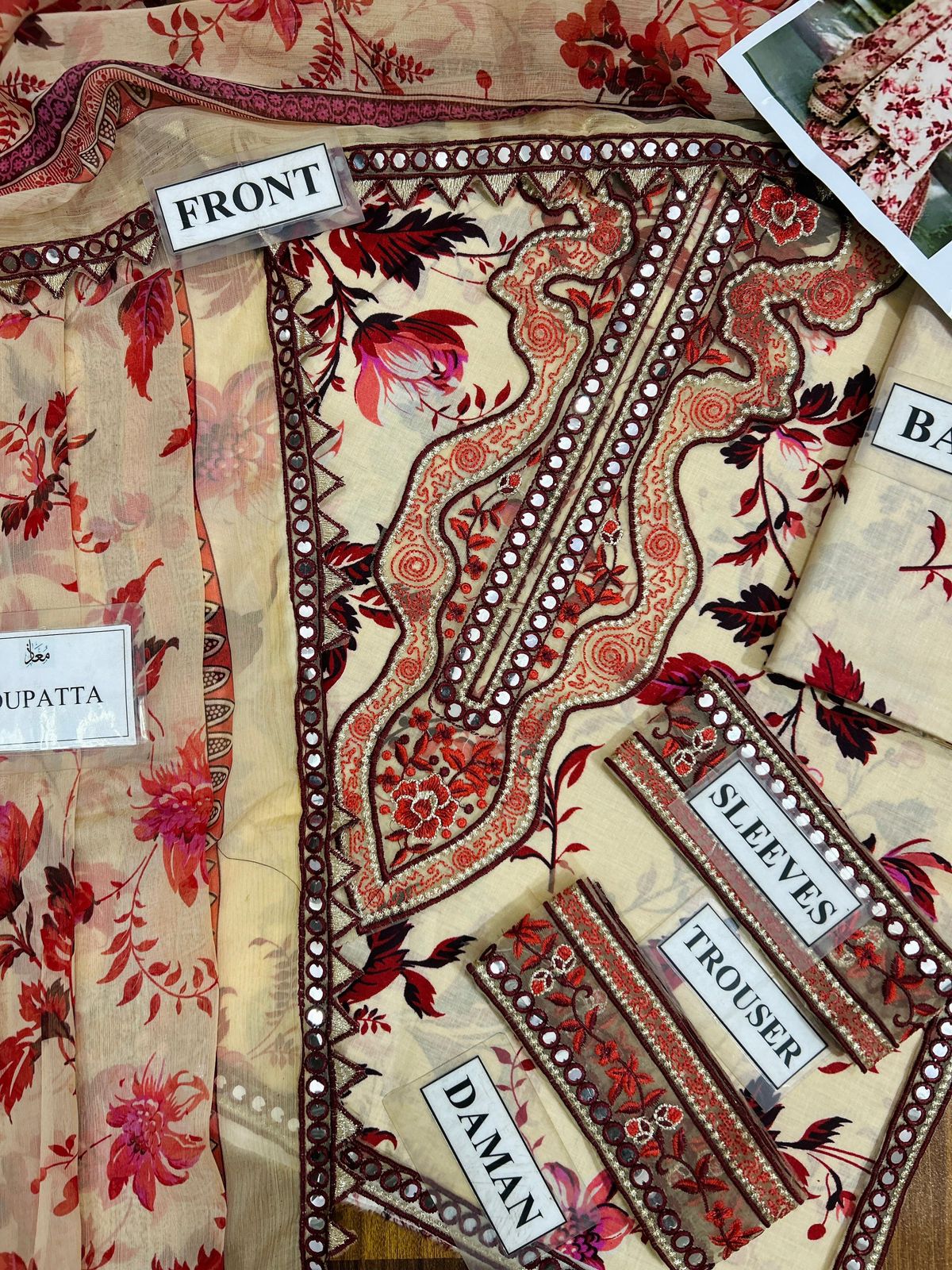 Aneela's peach leaves