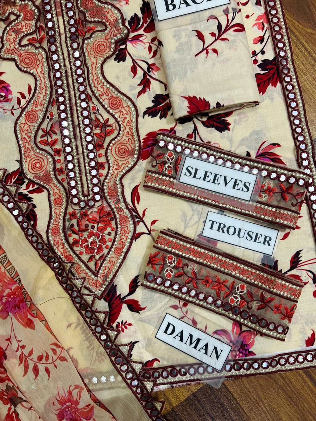 Aneela's peach leaves