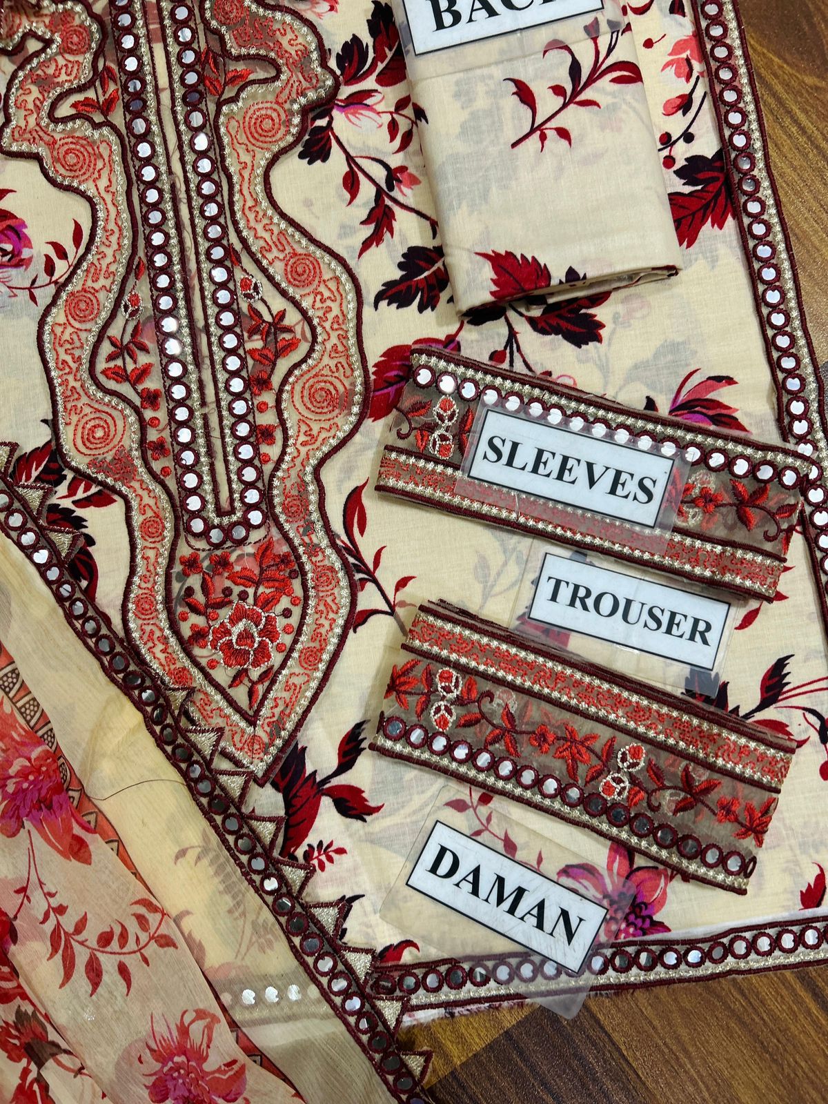 Aneela's peach leaves