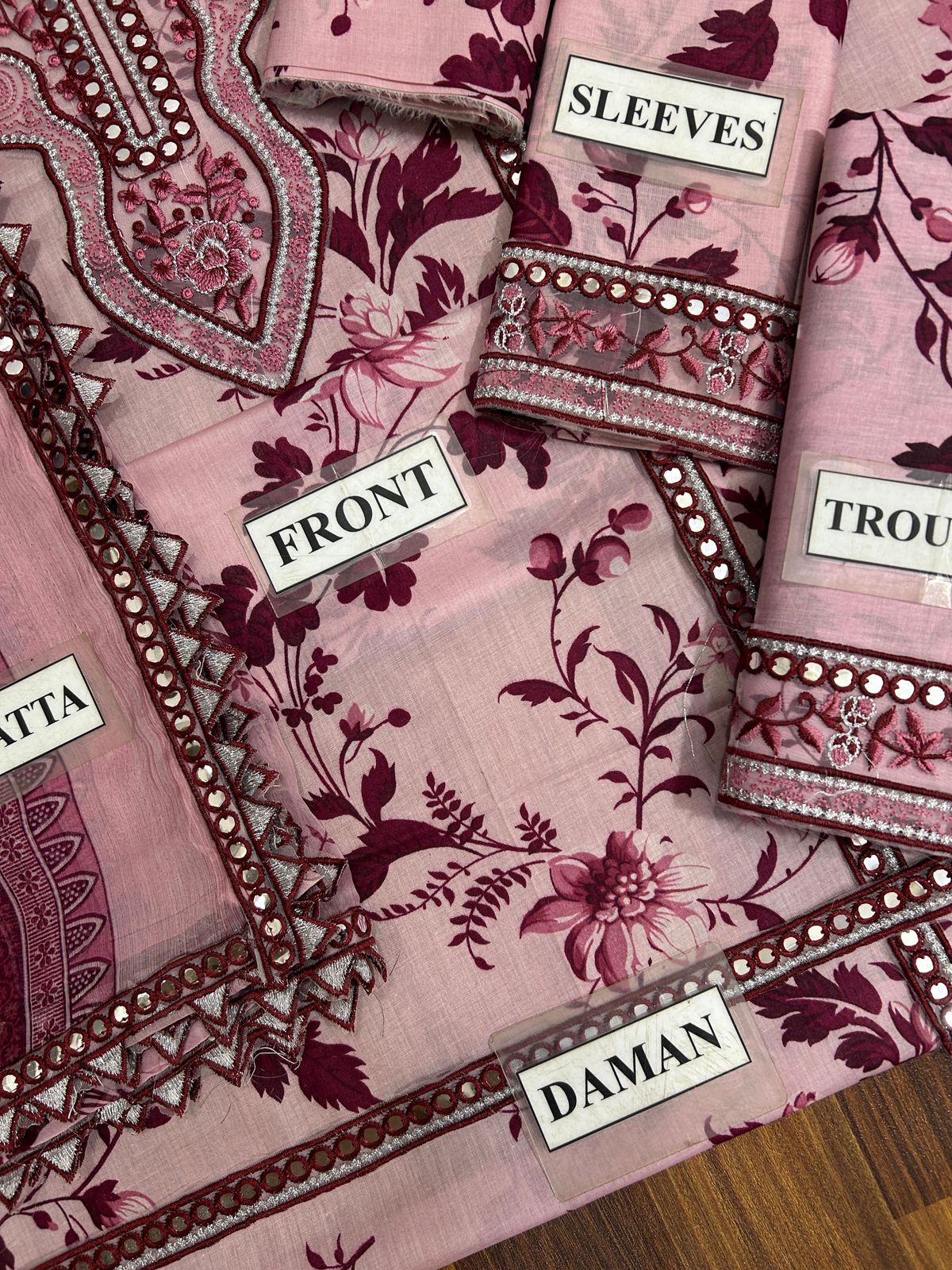 Aneela's pink leaves